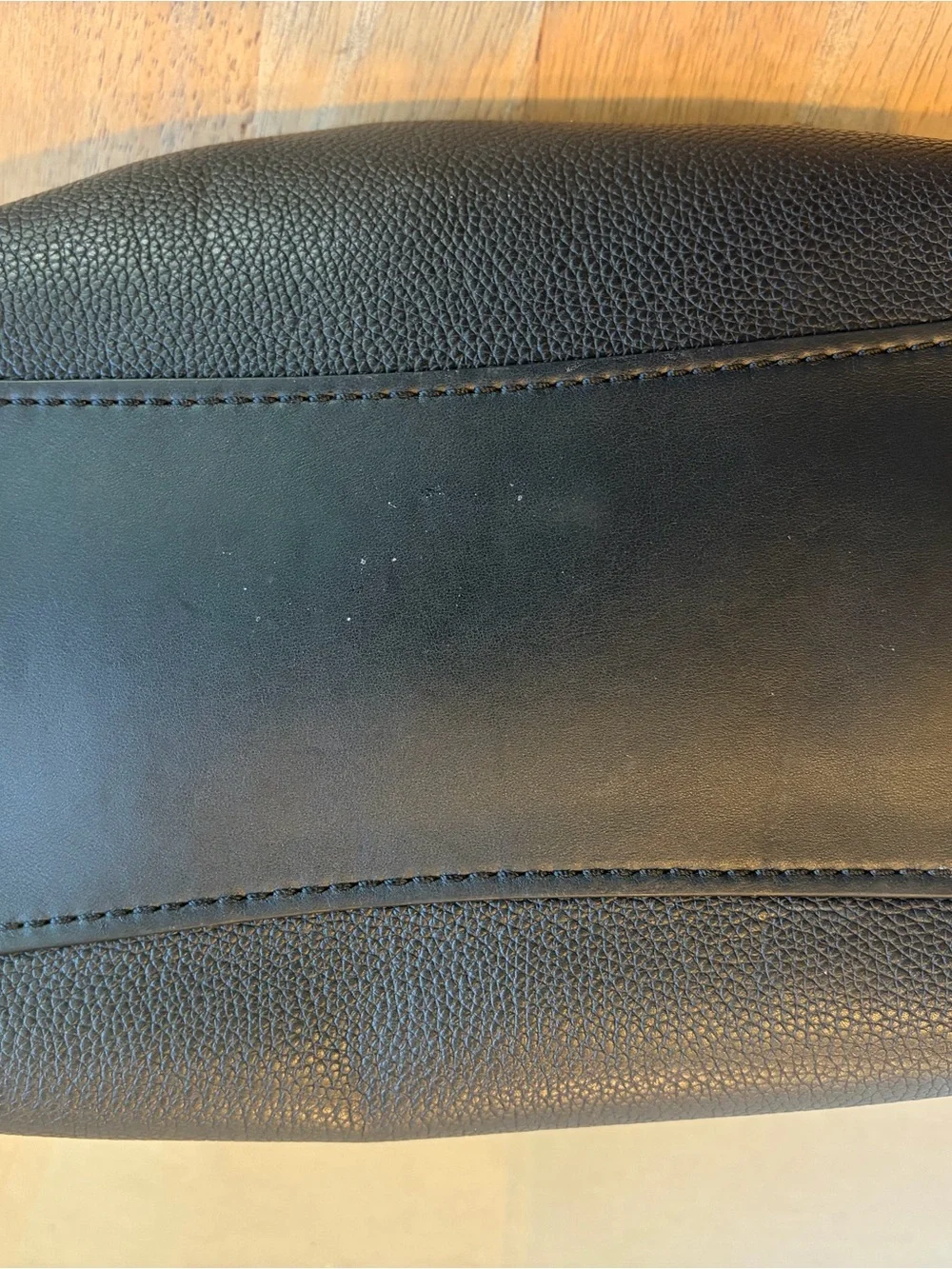 Coach Grace Black pebbled/smooth Leather Satchel with Gold Hardware